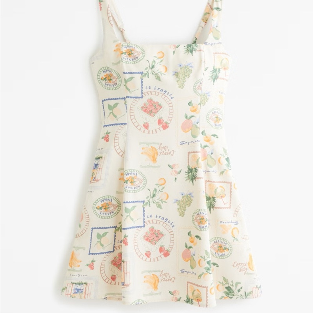 Abercrombie Summer Pattern Mini Dress